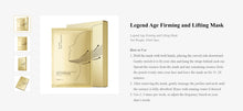 Load image into Gallery viewer, Legend Age Firming and Lifting Mask lift and firm the skin, define the jawline, deep hydration and intensive nourishment, usage guide