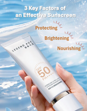 Load image into Gallery viewer, Legend Age Ultra-light Whitening Sunscreen is 3 In 1: Full-spectrum Protection / Brightening / Nourishing, SPF 50+ PA++++, High efficient sunscreen, safe to use for all skin types