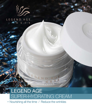 Load image into Gallery viewer, Legend Age Super-hydrating cream is an anti-aging skin care product, it will reduce the fine wrinkles and nourish the skin and keep you a plumping and younger look