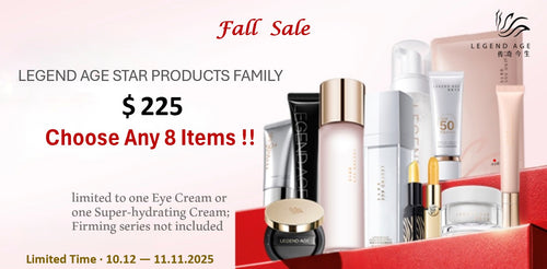 Legend Age Skincare Products Fall Sale: Any 8 items for $225