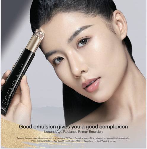 Legend Age Radiance Primer Emulsion is a long lasting makeup isolation, natural complexion, light and moisturizing. Can conceal skin pores, brighten skin