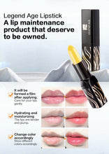 Load image into Gallery viewer, Legend Age Lipstick / Lip Balm, lip maintenance, hydrating lips and color changing
