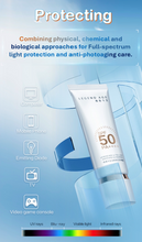 Load image into Gallery viewer, Legend Age Ultra-light Whitening Sunscreen is 3 In 1: Full-spectrum Protection / Brightening / Nourishing, SPF 50+ PA++++,  High efficient sunscreen, sun and visible light protection.
