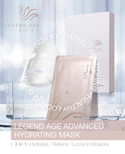 High end 3 in 1 Legend Age Advanced Hydrating Mask gives you plumping, nourishing and healthy-looking glow