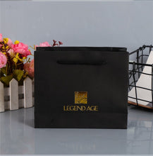 Load image into Gallery viewer, Legend Age black gift bag
