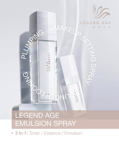 3 in 1 Legend Age Emulsion Spray will keep you a plumping and younger look