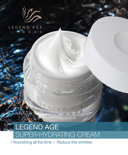 Legend Age Super-hydrating cream is an anti-aging skin care product, it will reduce the fine wrinkles and nourish the skin and keep you a plumping and younger look